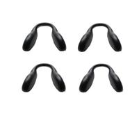 Pieza de almohadilla de nariz de repuesto compatible con Oakley Split Shot/Split Time/Targetline/Crossrange/Corridor/Actuador/Outpace, 4 juegos de color negro