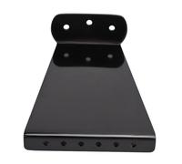 Pieza de Cola Metálica para Guitarra de 6 Cuerdas, Repuesto para Puente, Compatible con Guitarras Jazz y Eléctricas - Alta Durabilidad, Fácil Instalación, Mejora el Tono y