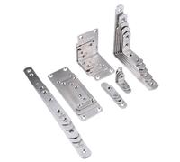 Pieza de conexión fija en forma de L con código de ángulo de acero inoxidable 304, soporte de placa de capa en ángulo recto de 90 grados, código de ángulo recto engrosado(75 * 125 * 20)