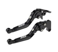 Pieza de Embrague Mandos De Control para Motocicleta: Palancas Freno Y Embrague Pivotantes Ajustables para Hyosung GT250R GT 250R GT250 R 2006-2010 2009 2008 2007(Nero)