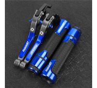 Pieza de Embrague Manetas De Embrague Extensibles Y Plegables para Motocicletas, Palancas Freno con Empuñadura Ajustable para BMW R1200ST 2005-2008(Blue 1)