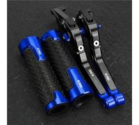 Pieza de Embrague Manetas De Embrague Pivotantes, Manijas Control, Piezas Motocicleta, Palanca Freno Ajustable para Yamaha para Super para TENERE XTZ750 1989-1996(Blue 1)