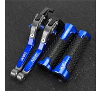 Pieza de Embrague Manetas De Freno Y Embrague para Motocicleta 7/8" 22 Mm, Controles Manillar para Yamaha para Genesis FZR1000 1987-1988 FZ750 1985-1988(Blue 1)