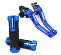 Pieza de Embrague Palanca De Embrague Y Freno Pivotante para Motocicleta para Honda VFR400 NC30 1989-1993 RVF400 NC35 1992(BLU)