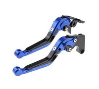 Pieza de Embrague Palancas De Embrague Pivotantes, Manijas Control, Piezas Motocicleta, Palanca Freno Ajustable para Honda CBR150R 2004-2012 2011 2010 2009 2008(BLU)