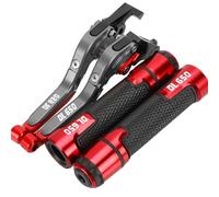 Pieza de Embrague Palancas De Embrague Y Freno para Motocicleta: Controles Manillar para Una Experiencia Conducción Mejorada para Suzuki DL650 V-Strom 2011-2023 2024(Red 3)