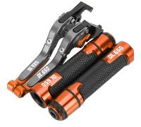 Pieza de Embrague Palancas De Embrague Y Freno para Motocicleta: Controles Manillar para Una Experiencia Conducción Mejorada para Suzuki DL650 V-Strom 2011-2023 2024(Orange 3)