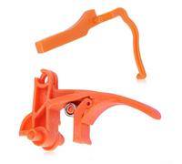Pieza de enclavamiento de gatillo para recortadoras compatible con modelos FC55 FS38 FS70RC, reemplazo directo para 4140 182 0800, adecuado para uso en exteriores y mejora la seguridad del usuario