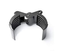 Pieza de excavadora de aleación de pinza de mano adecuada para HUINA 114 para 580 1For 580 1/14 Escala Todas las excavadoras de metal Componente de metal de repuesto