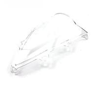Pieza de extensión Piezas De La Cubierta del Carenado Parabrisas Motocicleta Doble Burbuja para CBR300R 2014 2015 2016 2017(Clear)