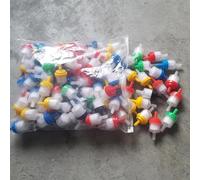 Pieza de filtro Filtro De Aceite Gasolina Para Motocicleta, 100 Uds., Para Scooter, Ciclomotor, Moto Cross, ATV, Go Kart, Combustible