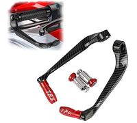 Pieza de guardamanos Accesorios De Motocicleta para Benelli TRK Leoncino 500 TRK502X TNT 125 300 502C BN 302 22mm Protector Palancas Embrague Freno(Rosso)