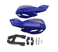 Pieza de guardamanos Guardamanos Universales ABS Protector De Mano Motocicleta Scooter para Cafe Racer Motocross ATV(BLU)