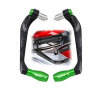 Pieza de guardamanos para Aprilia RSV 4 RSV4 2009 2010 2011 2012 2013 2014 2015-2020 2019 Motocicleta Universal Empuñaduras De Manillar Palancas Embrague Freno Protector(Vert)