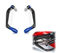 Pieza de guardamanos para Ducati 848 848EVO EVO 2007-2013 2008 2009 2010 2011 2012 Empuñaduras De Manillar Protector Palancas Embrague Freno Accesorios Motocicleta(BLU)