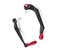 Pieza de guardamanos para Ducati 848 EVO 2008 2009 2010 2011 2012 2013 Manillar De Motocicleta Empuñaduras Extremos Barra Palancas Embrague Freno Protector(Rosso)