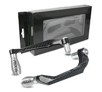 Pieza de guardamanos para GROM/MSX125 MSX125SF MSX 125 2014-2019 2018 2017 2016 2015 Motocicleta 7/8 "22mm Manillar Freno Embrague Palancas Protector(Silver)