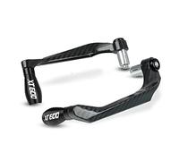 Pieza de guardamanos para Yamaha XT600 XT 600 E Z TENERE XT600E XT600Z Motocicleta 7/8 "22mm Manillar Freno Palancas De Embrague Protector(Nero)