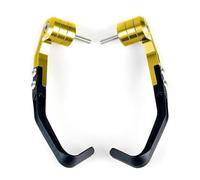Pieza de guardamanos para Yamaha YZF R1 R1M R1S R6 R7 Protectores De Manetas Freno Ajustables Pro para Motocicleta(Gold)