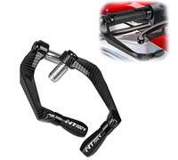 Pieza de guardamanos Protector De Palancas Embrague Freno Motocicleta para NT700V Deauville 2006-2013 2014 2015 Stateline 2010-2014 2016 2017(Nero)