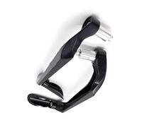Pieza de guardamanos Universal 7/8 "22mm Motocicleta Manillar Freno Embrague Palancas Protector para Kawasaki ZX1100 ZX-11 ZX11 1990-2001 2000(Nero)