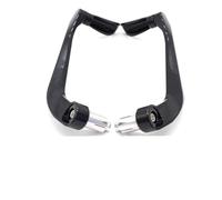 Pieza de guardamanos Universal 7/8 "22mm Motocicleta Manillar Freno Embrague Palancas Protector para Kawasaki ZX-6R ZX6R 2002-2016 ZX636 2007-2016 2015(Nero)
