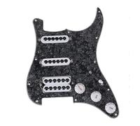 Pieza De Guitarra Eléctrica SSS De 3 Capas Conjunto De Golpeador Cargado Precableado (Color : A)