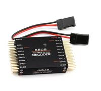 Pieza de helicóptero de control remoto para decodificadores Sbus a Ppm, convertidor de receptor de 16 canales para equipos de fotografía