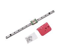 Pieza de impresora X-Axis Linear Rails Extrusora Pieza de accionamiento directo Soporte de placa posterior Actualización para Ender3/Cr10