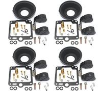 Pieza de junta 4 Juegos Para Yamaha FJ1100 L/LC/N/NC 1984 1985 1986 1987 FJ1200 S/SC/T/TC 1986-1987 Kit De Reparación Carburador Sello Chorros Lentos Principales Mezcla Aire