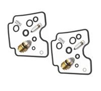 Pieza de junta Kit De Reparación Carburador, 2 Uds., Accesorios Latón Y Goma Para Suzuki GZ250 1999-2009 GS500F 2004 2005 2006 2007 2008 2009