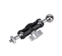 Pieza de montaje de posicionamiento, cabeza de bola de 17 mm y rosca macho de 1/4-20, conector de metal para cámara de trípode, montaje diario, enchufe de bola roscado, conector de aparejo de cámara