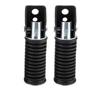 Pieza de motocicleta 1 Par De Apoyapiés Universales Para Pedales Pasajero Trasero Motocicleta Pedal Estriberas Para Scooter Para Suzuki GN125/QJ25/GS125/GT125-5