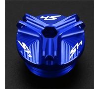 Pieza de Motocicleta Accesorio De Motocicleta M19 * 2,5, Tapa Tanque Motor Copa Aceite Aluminio para Honda SH125 SH125i SH300 SH300I(BLU)