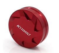 Pieza de Motocicleta Accesorios De Motocicleta para BMW K1100LT 1992-1997 1996 1995 1994 1993 K1100 LT K 1100LT Tapa del Depósito Líquido Cilindro Maestro Freno Trasero(Rosso)