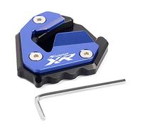 Pieza de Motocicleta Accesorios De Motocicleta para BMW S1000XR S1000 XR 2015 2016 2017 2018 2019 Pata Cabra Soporte Lateral Extensión Almohadilla Pie(Black Blue)