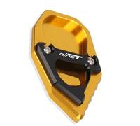 Pieza de Motocicleta Accesorios De Motocicleta Soporte Lateral Placa Ampliadora Almohadilla para BMW R Nine T NineT RnineT RNINET 2017 2018 2019 2020 2021 2022 2023(Gold)