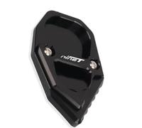 Pieza de Motocicleta Accesorios De Motocicleta Soporte Lateral Placa Ampliadora Almohadilla para BMW R Nine T NineT RnineT RNINET 2017 2018 2019 2020 2021 2022 2023(Nero)