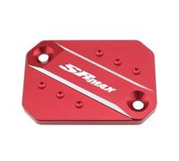 Pieza de Motocicleta Accesorios De Motocicleta Tapa Depósito Líquido Frenos Delantero Cilíndrica para Aprilia SR MAX 300/250 Todo El Año(Rosso)