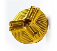 Pieza de Motocicleta Accesorios De Motocicleta, Tapa Llenado Aceite Motor, Cubierta Tapón para Suzuki AN200 AN250 AN400 AN650 para Burgman AN 125 250 400 650(Jaune)