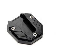 Pieza de Motocicleta Accesorios Motocicleta Pata Cabra Placa Ampliación Almohadilla Pie Caballete Lateral para BMW S1000RR para Yamaha R15 V2(Nero)