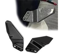 Pieza de Motocicleta Accesorios para Motocicleta, Protector De Carenado, Alerón Lateral Fijo, Cubierta Protectora para Honda CBR250R CBR400R CBR500R CBR650R ABS CBR1000RR-R(Bright Black)