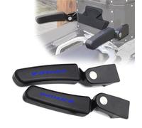 Pieza de Motocicleta Accesorios para Motocicletas, 2 Piezas, Reposabrazos Pasajero, Caja Plegable, Kit De Asiento Trasero, Pasamanos Laterales para Suzuki V-Strom DL 650 DL650(BLU)