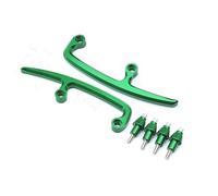 Pieza de Motocicleta Accesorios para Motocicletas, Barra Agarre para Asiento Trasero, Manija para, Apoyabrazos Aluminio CNC, Portaequipajes para Kawasaki Ninja650 2017-2022(Vert)
