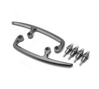 Pieza de Motocicleta Accesorios para Motocicletas, Barra Agarre para Asiento Trasero, Manija para, Apoyabrazos Aluminio CNC, Portaequipajes para Kawasaki Ninja650 2017-2022(Grey)