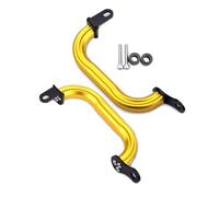 Pieza de Motocicleta Accesorios para Motocicletas, Barra De Agarre para El Pasajero Trasero, Reposabrazos, Pasamanos para Kawasaki Z900RS para Cafe 2017 2018 2019(Gold)