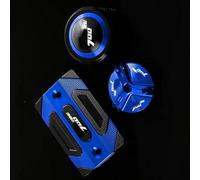 Pieza de Motocicleta Accesorios para Motocicletas Tapa del Depósito De Líquido Freno Delantero Trasero Llenado Aceite para Yamaha TENERE 700 Tenere700 XTZ T700 T7 2019 2020 2021 2022 2023(BLU)