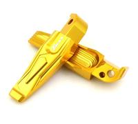 Pieza de motocicleta Accesorios Para Reposapiés De Pasajero Para Yamaha T-MAX 500 Todo El Año, Traseros Para Motocicleta(Gold)