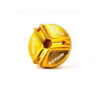 Pieza de Motocicleta Accesorios Protector De Tapa Llenado Aceite del Tanque Líquido Frenos Delanteros para Suzuki V-Strom 650 250 1000/xt DL DL650 DL1000 650dl(Yellow A)