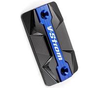 Pieza de Motocicleta Accesorios Protector De Tapa Llenado Aceite del Tanque Líquido Frenos Delanteros para Suzuki V-Strom 650 250 1000/xt DL DL650 DL1000 650dl(Blue B)